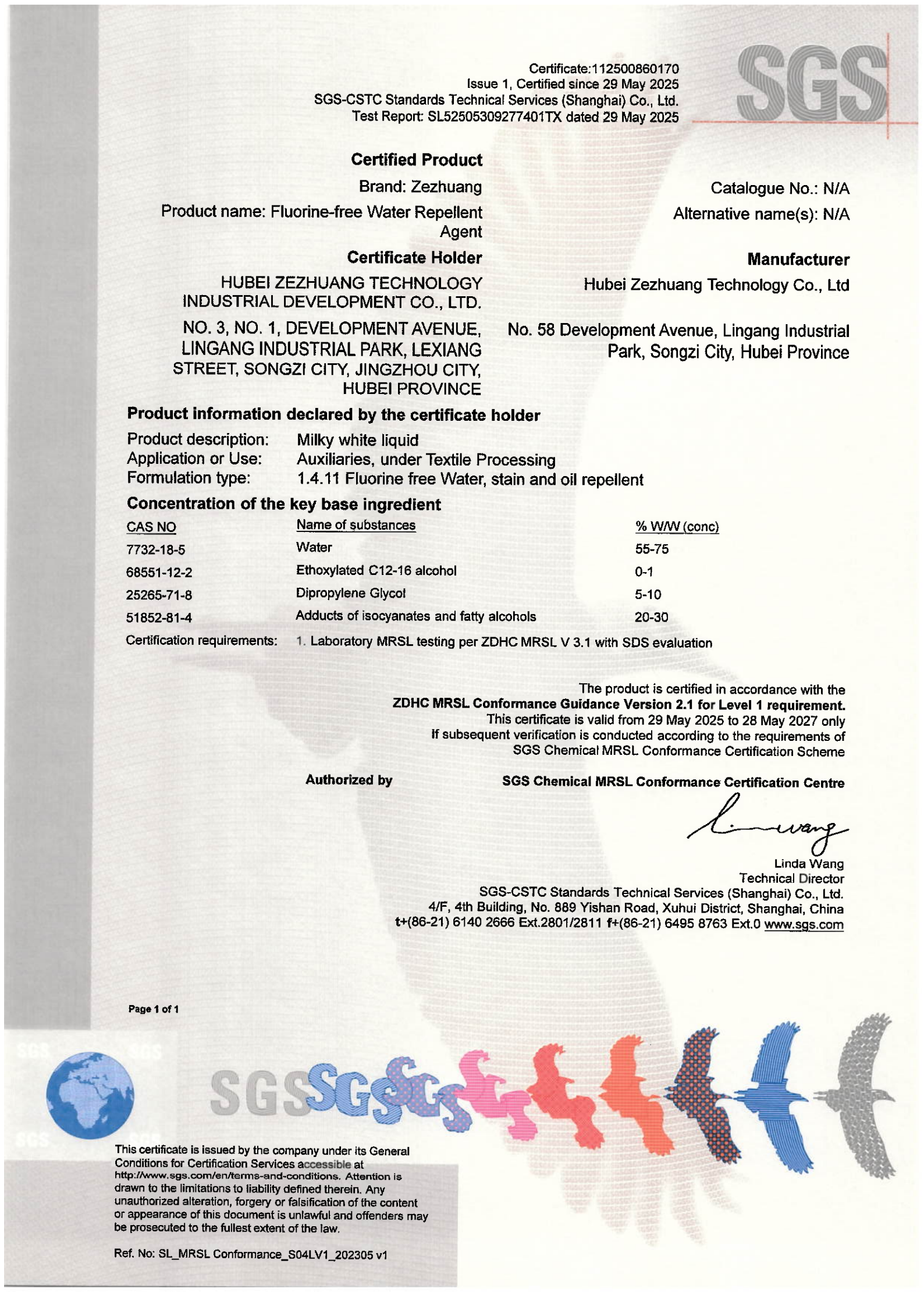 Water Repellent 1